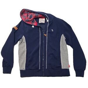 New Authentic Kollektion Pilatus Luzern Navy Blue Men's Medium Zip Up Hoodie.